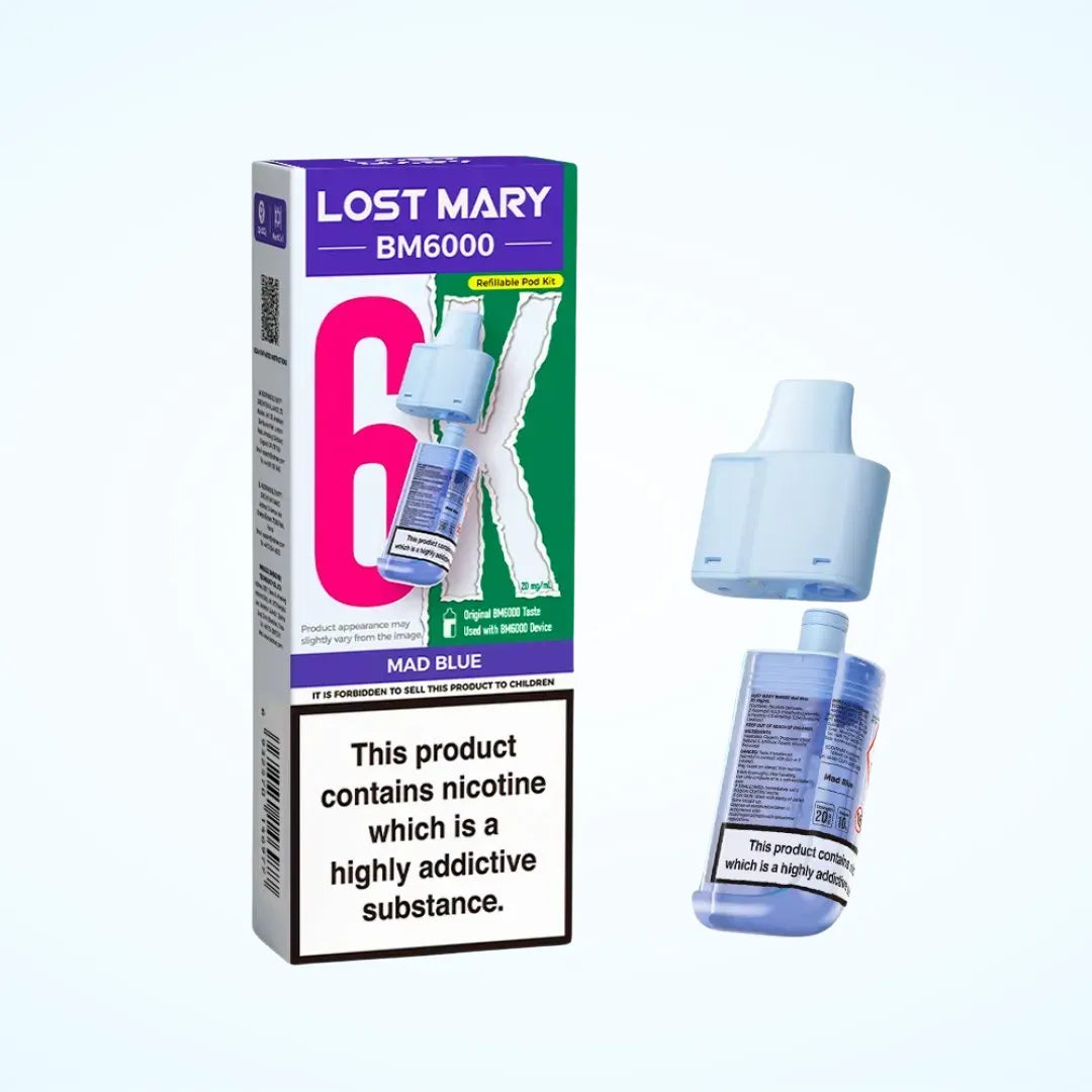 Mad Blue Lost Mary BM6000 Refill Pack Pod