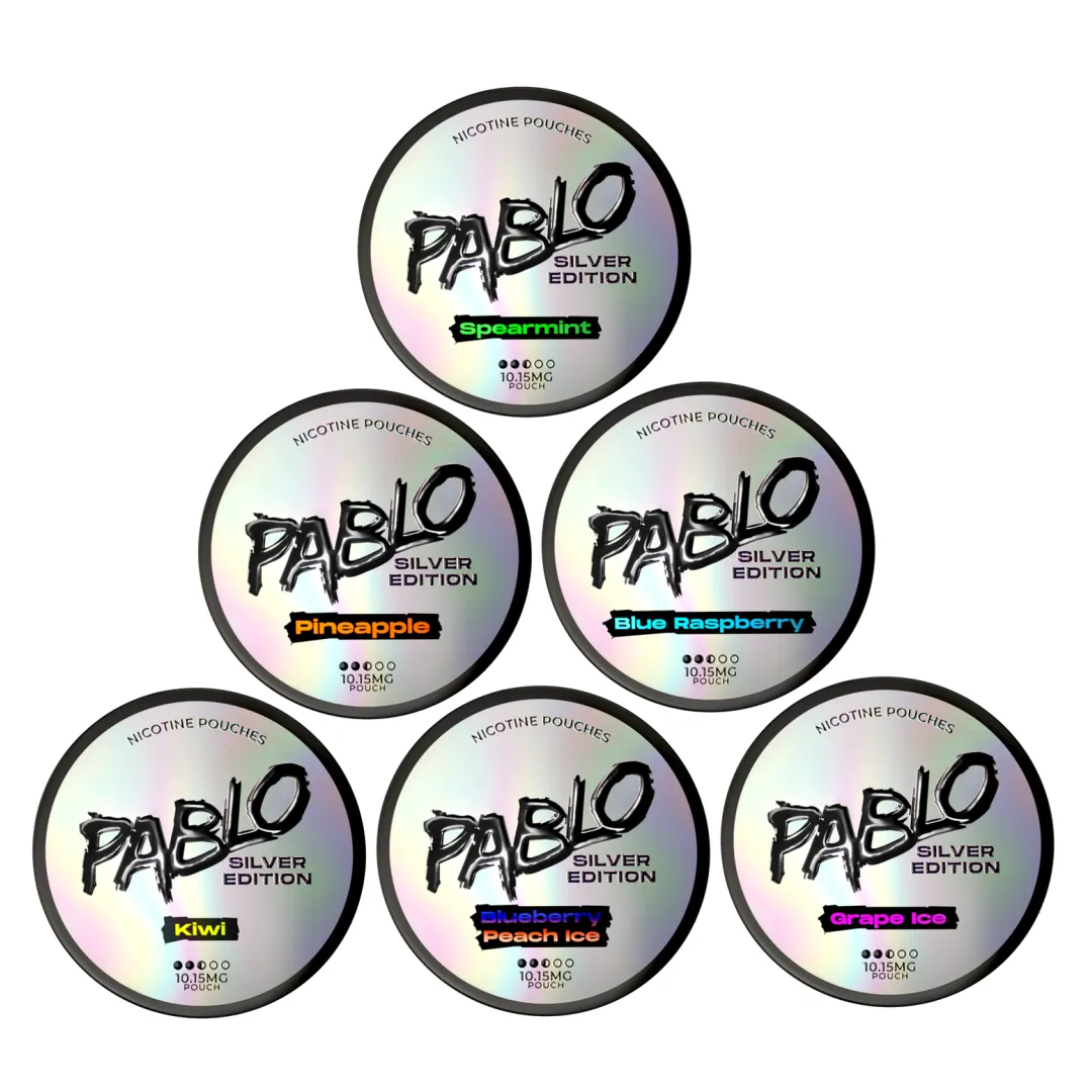Pablo Silver Edition Nicotine Pouches