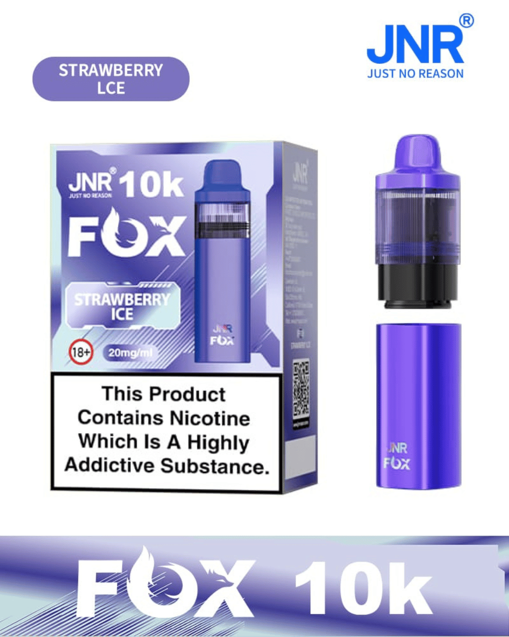 JNR Fox 10K Vape Kit