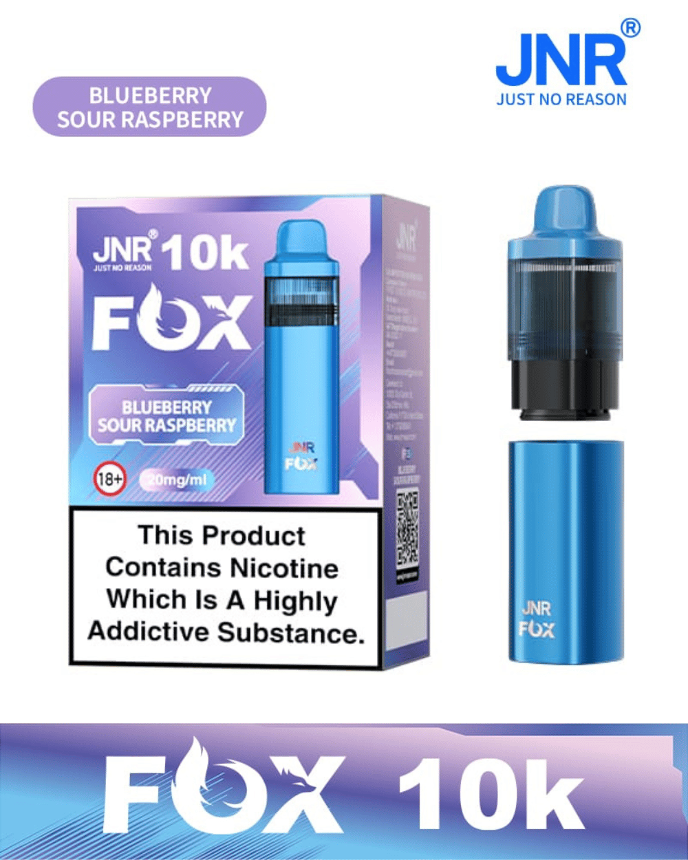 JNR Fox 10K Vape Kit
