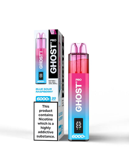 Vapes Bars Ghost Pro 6000+