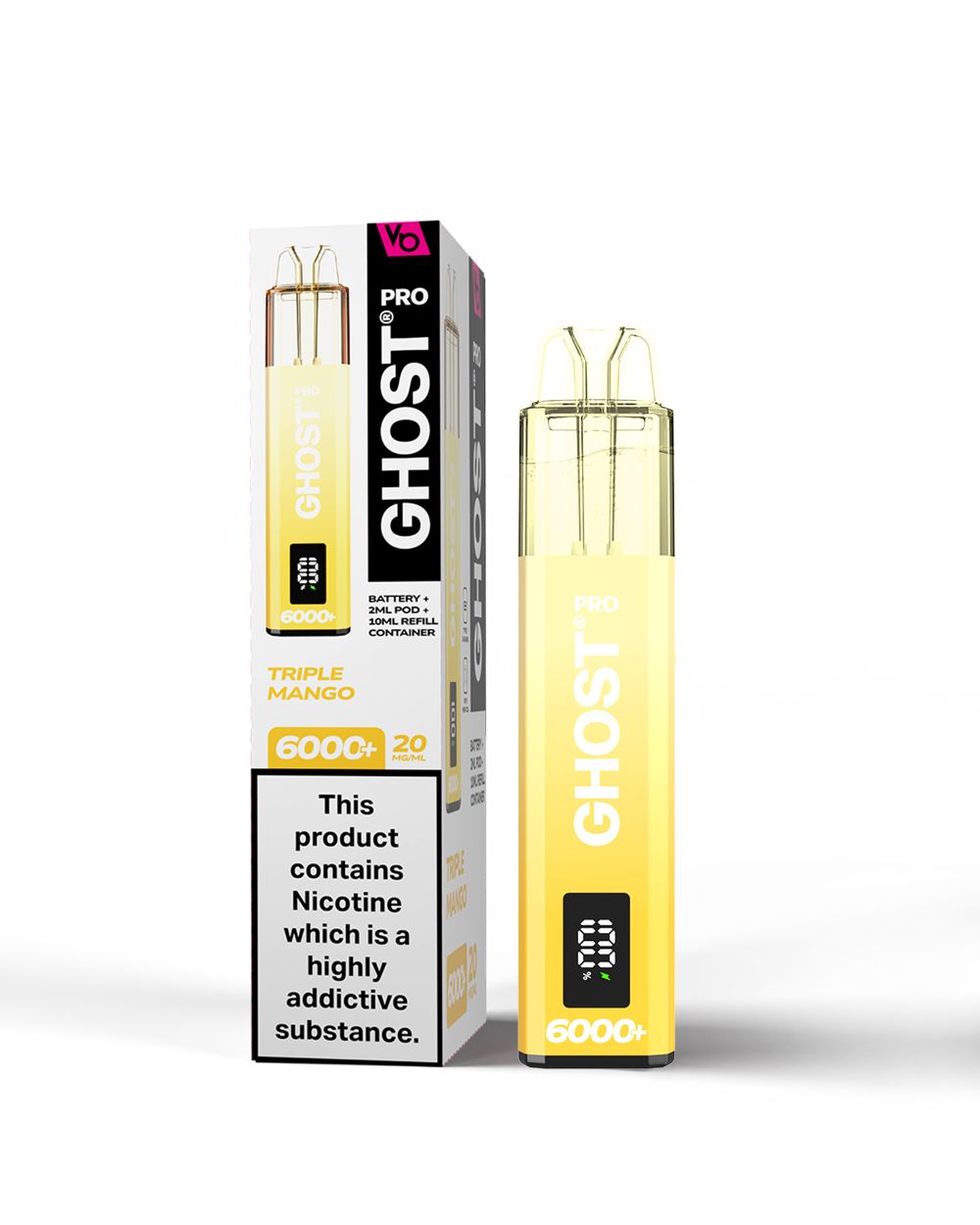 Vapes Bars Ghost Pro 6000+