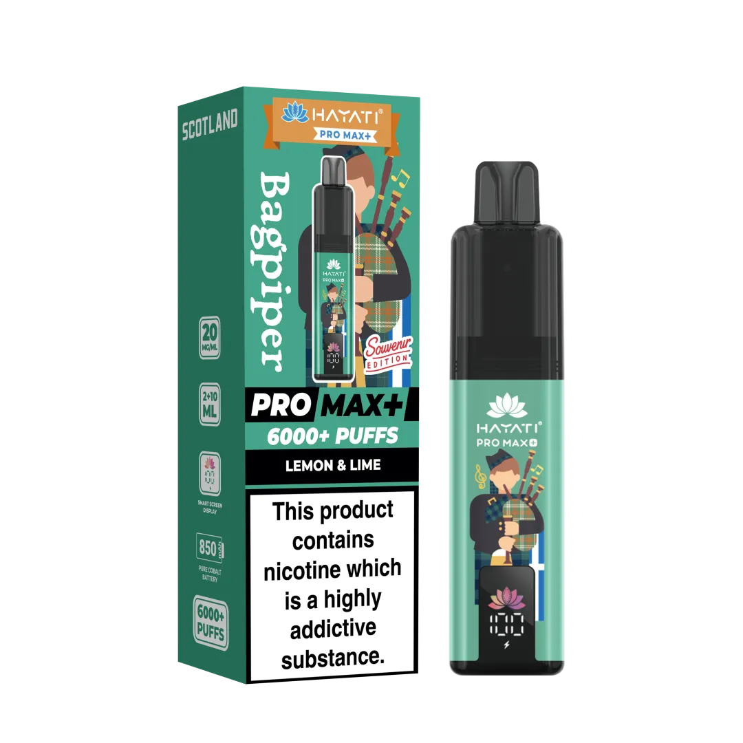 Box of 10 Hayati Pro Max+ 6K Puffs Souvenir Edition