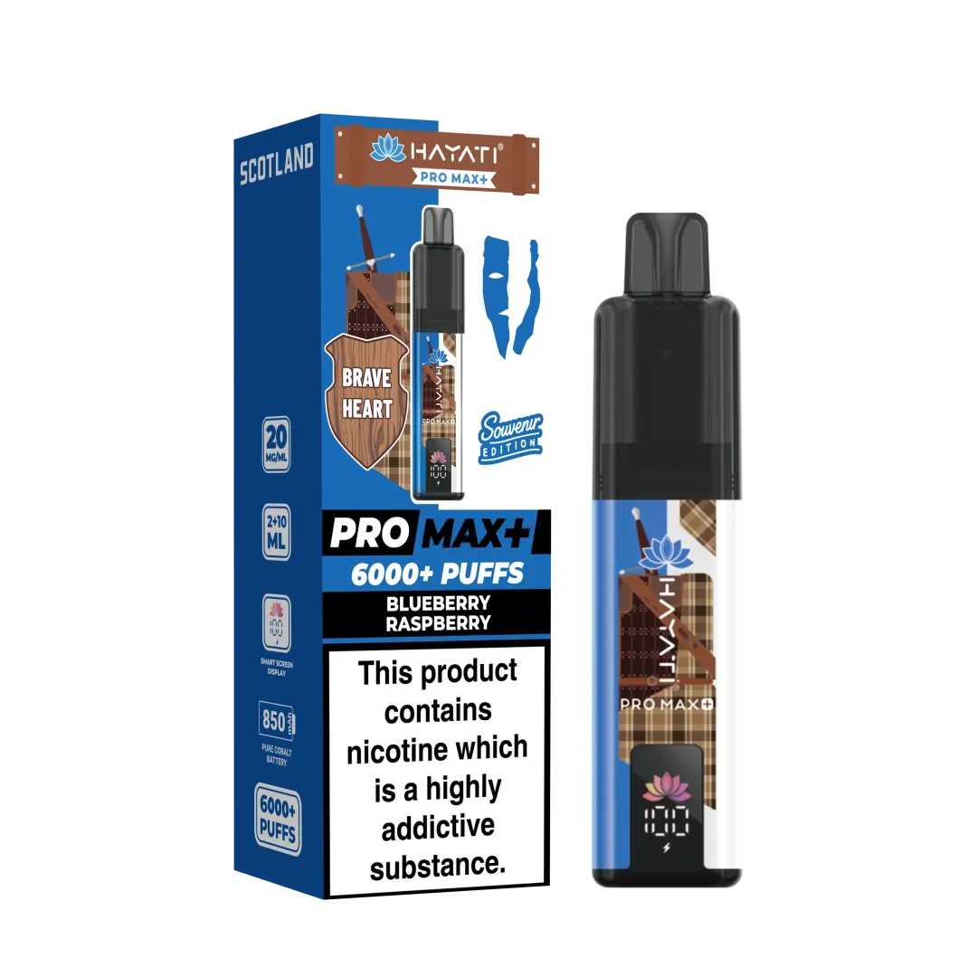 Box of 10 Hayati Pro Max+ 6K Puffs Souvenir Edition