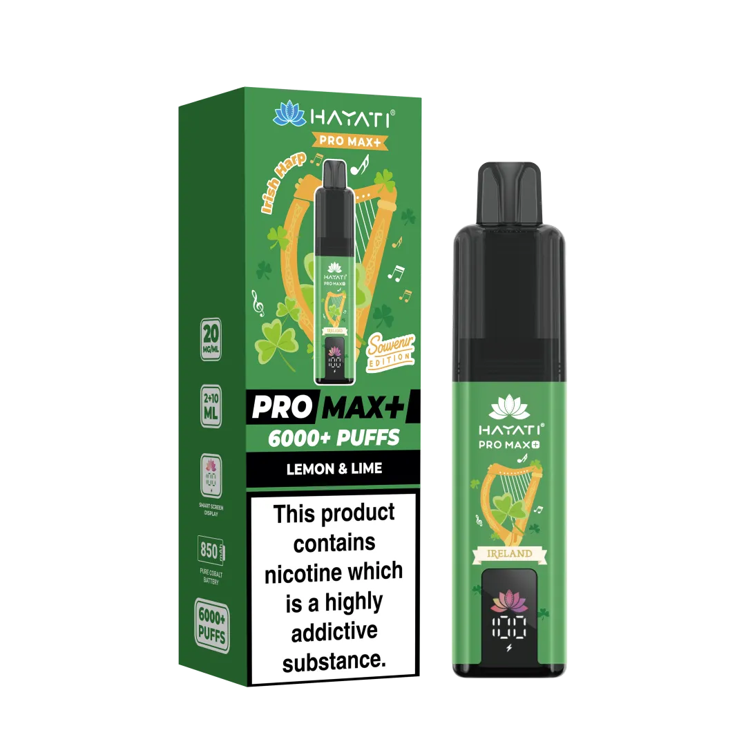 Box of 10 Hayati Pro Max+ 6K Puffs Souvenir Edition