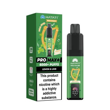 Box of 10 Hayati Pro Max+ 6K Puffs Souvenir Edition