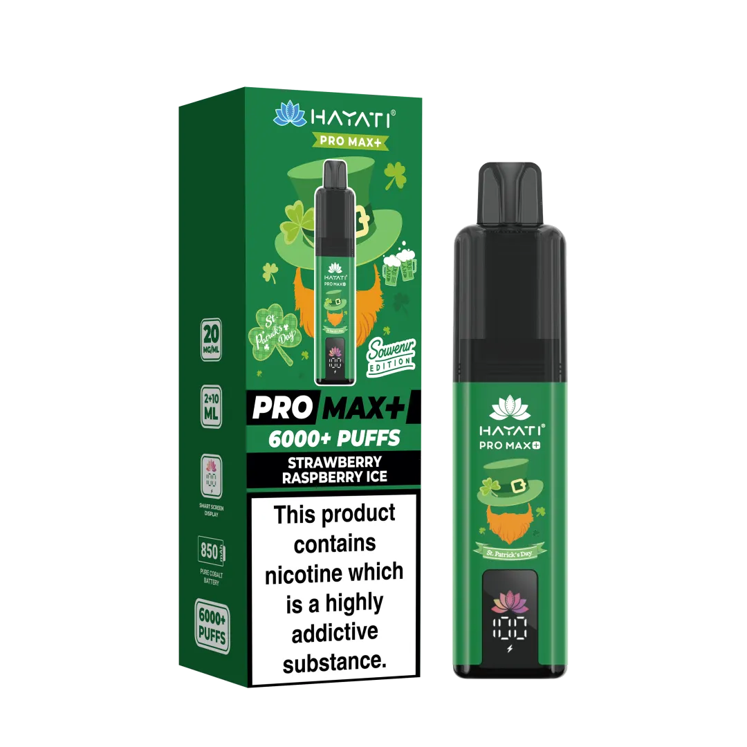 Box of 10 Hayati Pro Max+ 6K Puffs Souvenir Edition