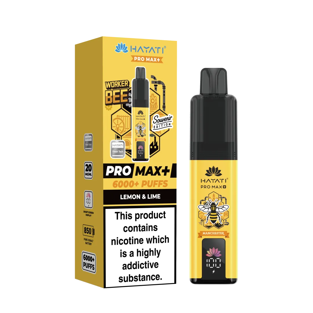 Box of 10 Hayati Pro Max+ 6K Puffs Souvenir Edition