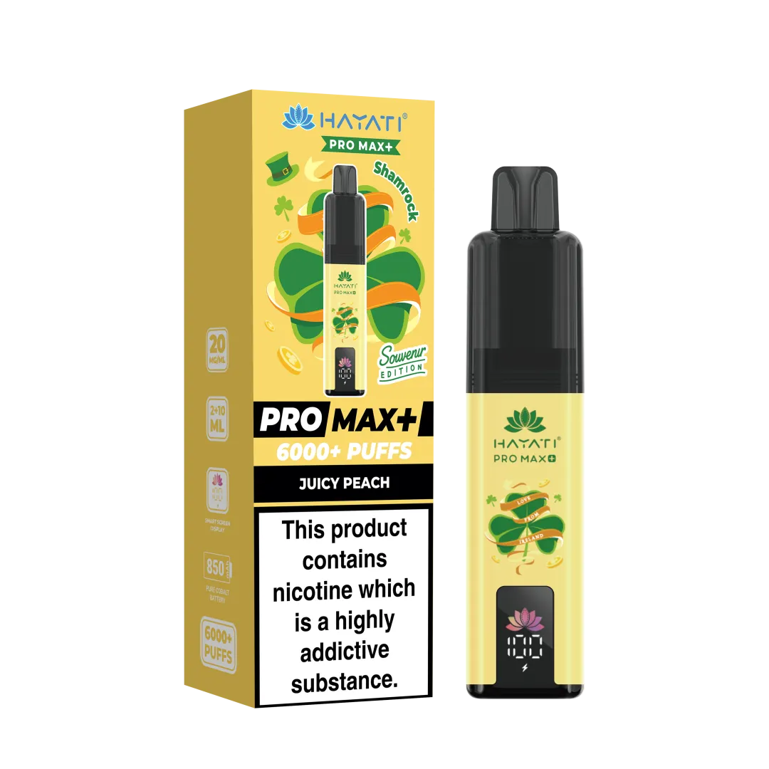 Box of 10 Hayati Pro Max+ 6K Puffs Souvenir Edition