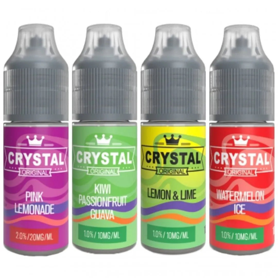 Box of 10 SKE Crystal NIC Salt 10ml