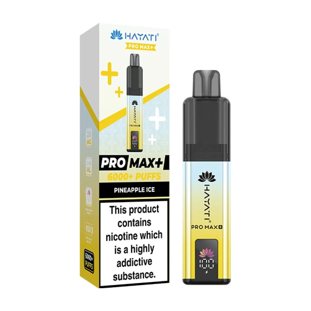 Box of 5 Hayati Pro Max Plus 6000 Puffs Prefilled Vape Kit