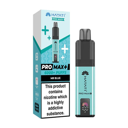 Box of 5 Hayati Pro Max Plus 6000 Puffs Prefilled Vape Kit