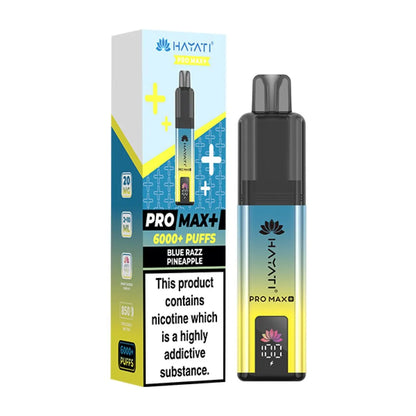 Box of 5 Hayati Pro Max Plus 6000 Puffs Prefilled Vape Kit