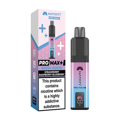 Box of 5 Hayati Pro Max Plus 6000 Puffs Prefilled Vape Kit