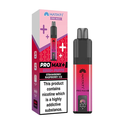 Box of 5 Hayati Pro Max Plus 6000 Puffs Prefilled Vape Kit