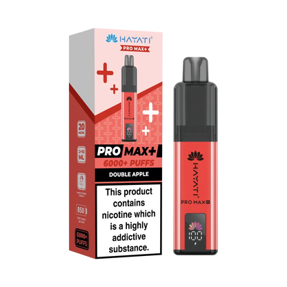 Box of 5 Hayati Pro Max Plus 6000 Puffs Prefilled Vape Kit