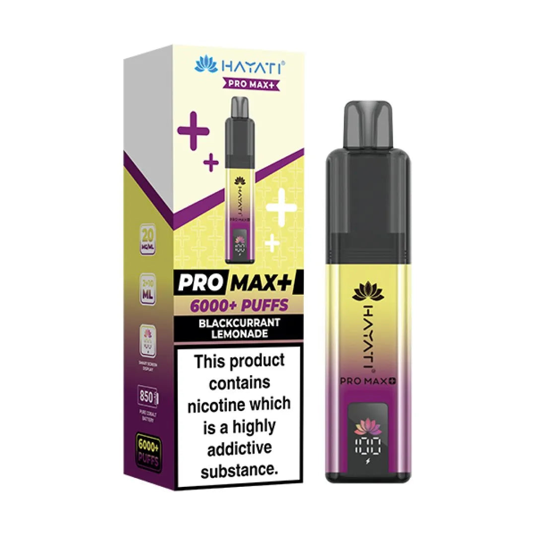 Box of 5 Hayati Pro Max Plus 6000 Puffs Prefilled Vape Kit