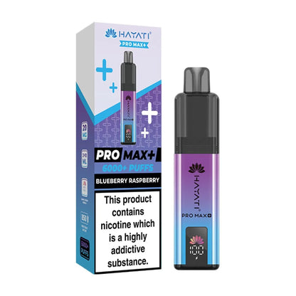 Box of 5 Hayati Pro Max Plus 6000 Puffs Prefilled Vape Kit