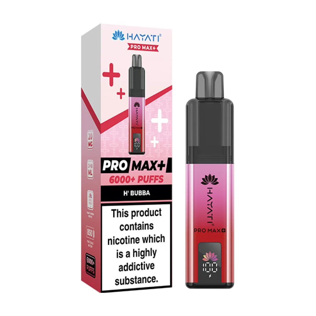 Box of 5 Hayati Pro Max Plus 6000 Puffs Prefilled Vape Kit