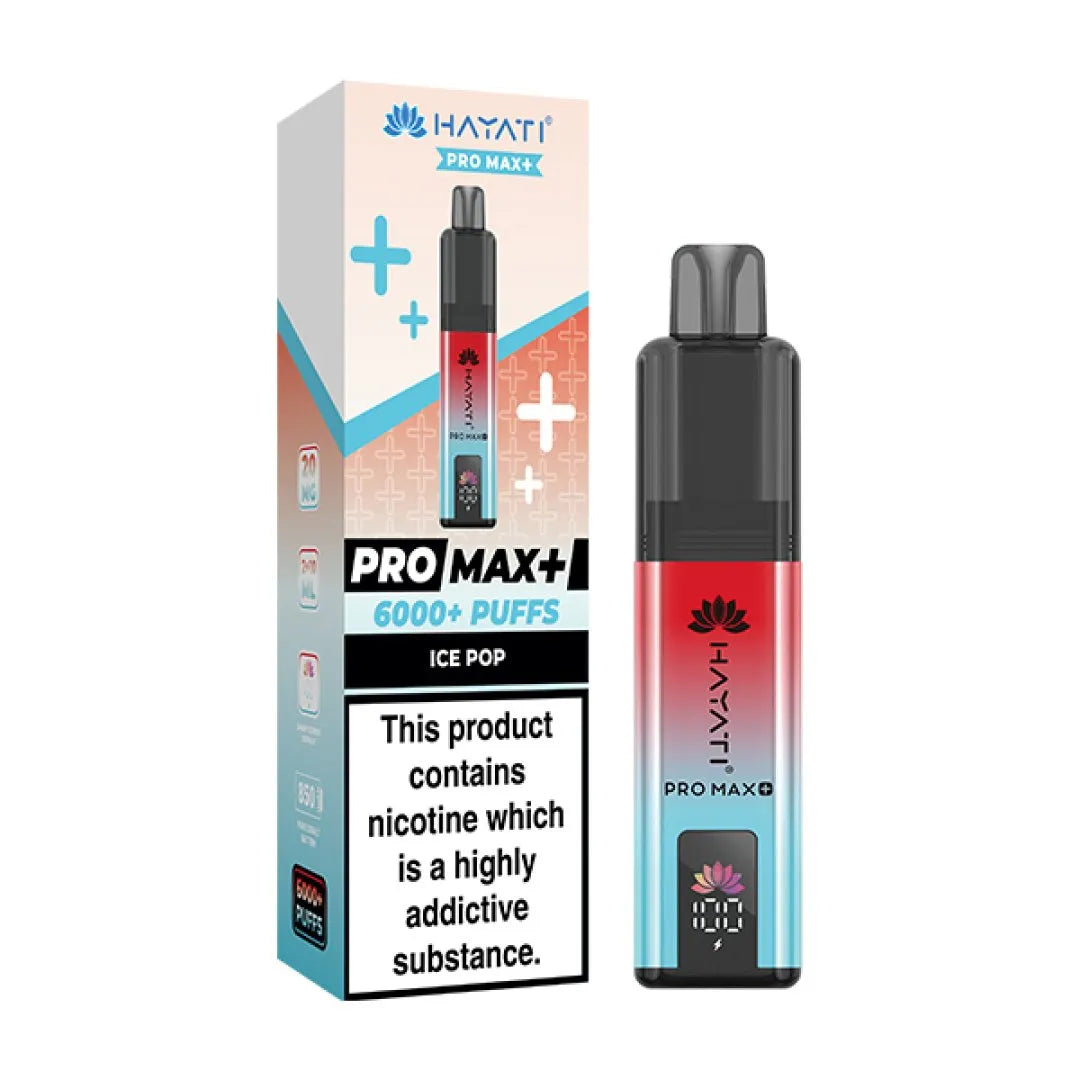 Box of 5 Hayati Pro Max Plus 6000 Puffs Prefilled Vape Kit
