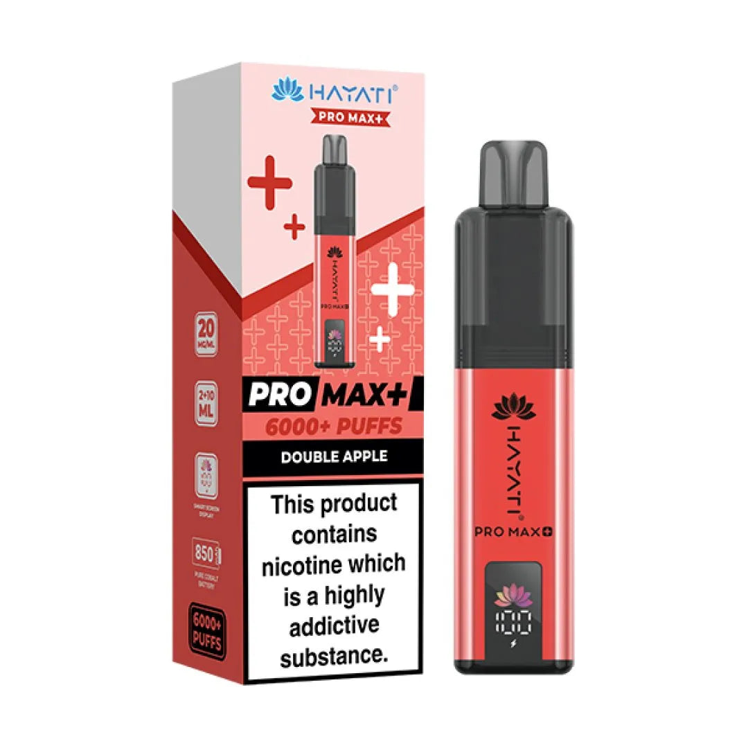 Box of 5 Hayati Pro Max Plus 6000 Puffs Prefilled Vape Kit