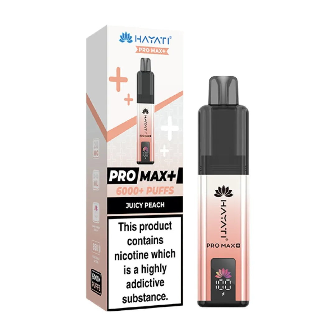 Box of 5 Hayati Pro Max Plus 6000 Puffs Prefilled Vape Kit