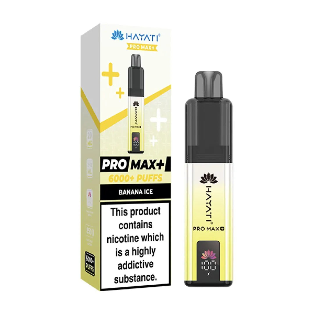 Box of 5 Hayati Pro Max Plus 6000 Puffs Prefilled Vape Kit