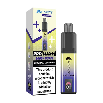 Box of 5 Hayati Pro Max Plus 6000 Puffs Prefilled Vape Kit