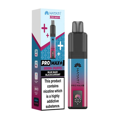 Box of 5 Hayati Pro Max Plus 6000 Puffs Prefilled Vape Kit