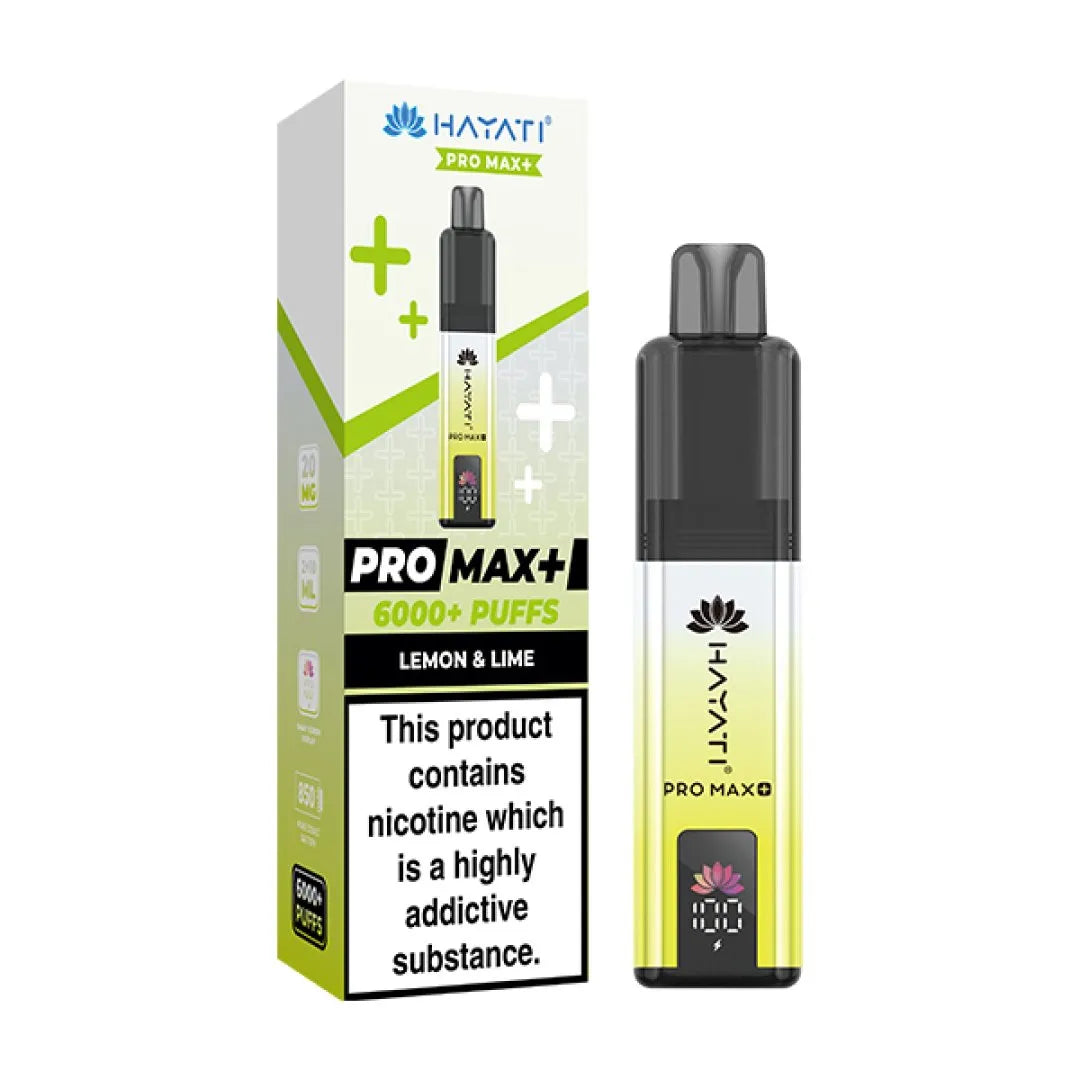 Box of 5 Hayati Pro Max Plus 6000 Puffs Prefilled Vape Kit