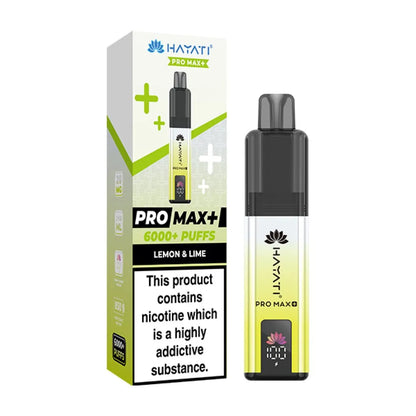 Box of 5 Hayati Pro Max Plus 6000 Puffs Prefilled Vape Kit