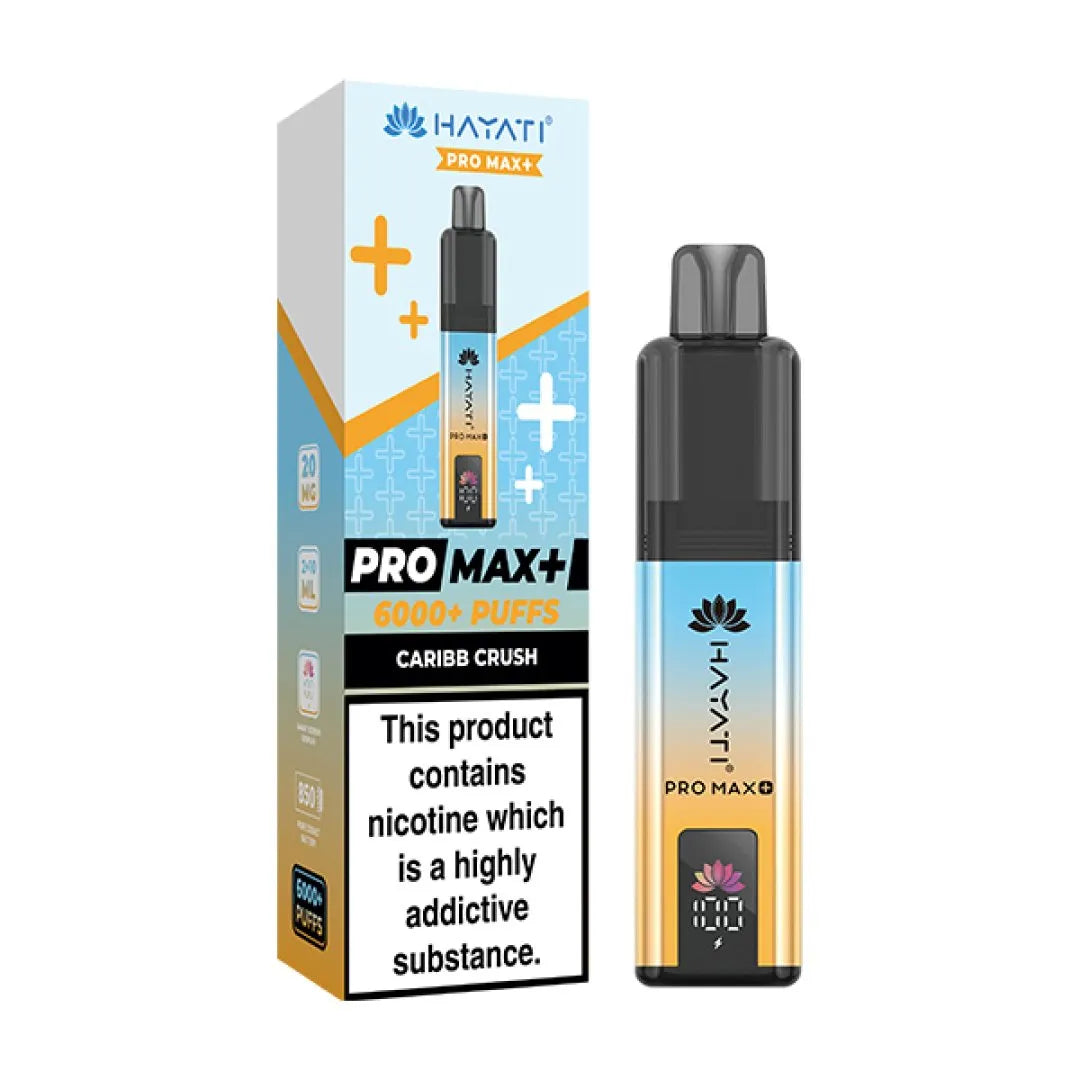 Box of 5 Hayati Pro Max Plus 6000 Puffs Prefilled Vape Kit