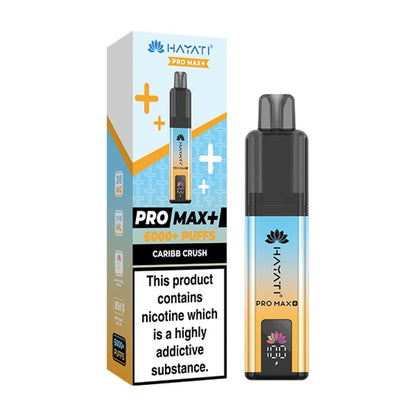Box of 5 Hayati Pro Max Plus 6000 Puffs Prefilled Vape Kit