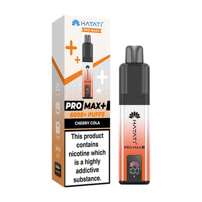 Box of 5 Hayati Pro Max Plus 6000 Puffs Prefilled Vape Kit