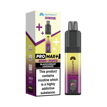Box of 5 Hayati Pro Max Plus 6000 Puffs Prefilled Vape Kit