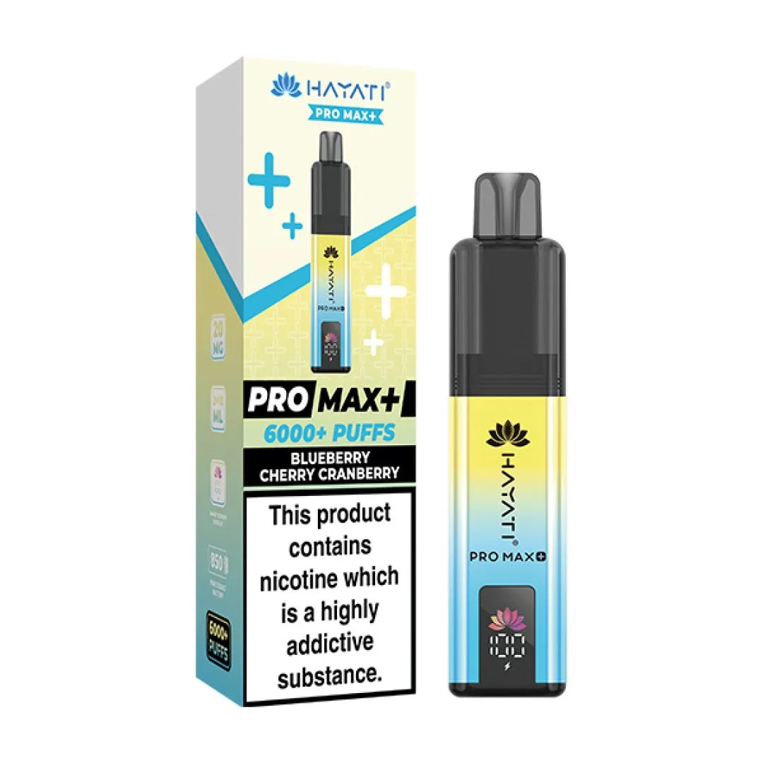 Box of 5 Hayati Pro Max Plus 6000 Puffs Prefilled Vape Kit