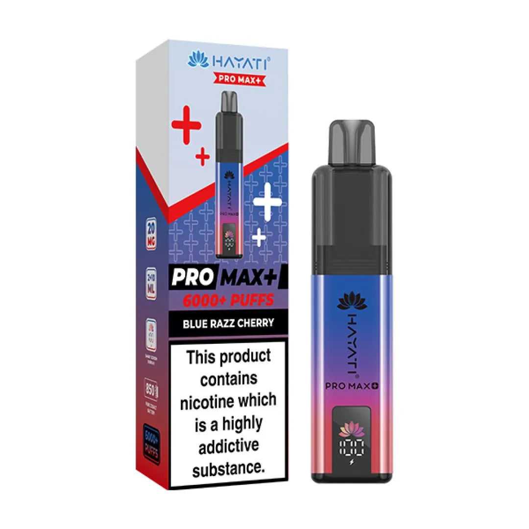 Box of 5 Hayati Pro Max Plus 6000 Puffs Prefilled Vape Kit