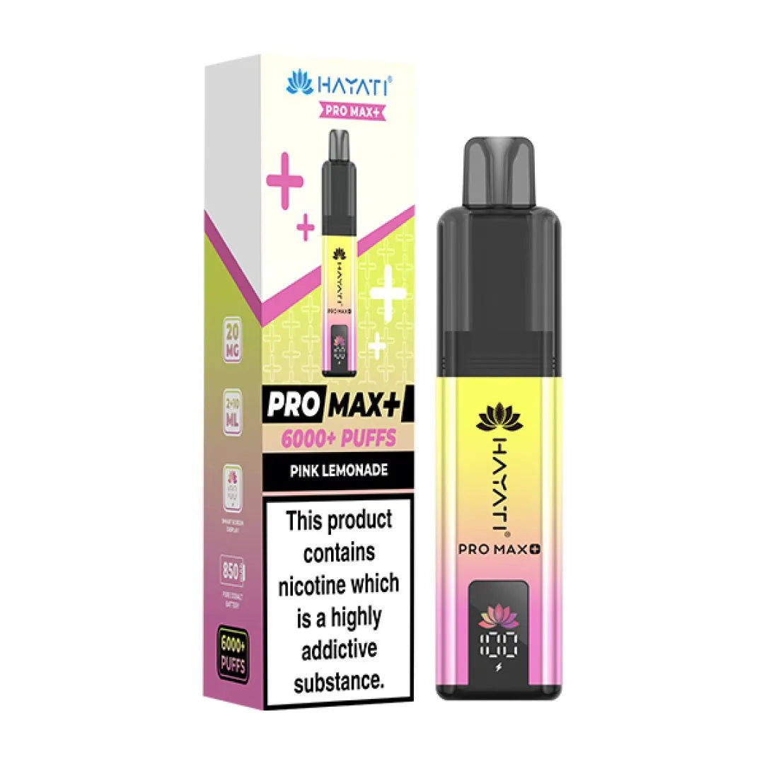 Box of 5 Hayati Pro Max Plus 6000 Puffs Prefilled Vape Kit