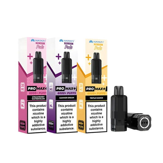 Box of 10 Hayati Pro Max+ 6K Refill Pods