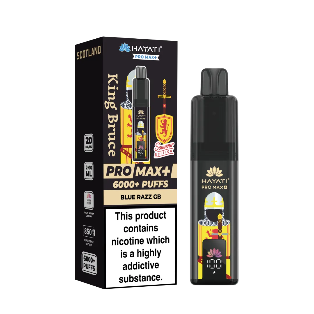 Box of 5 Hayati Pro Max+ 6K Puffs Souvenir Edition Kit