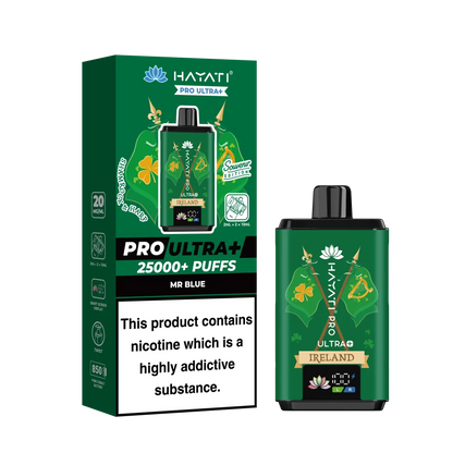 Box of 5 Hayati Pro Ultra Plus 25000 Puffs Vape Kit