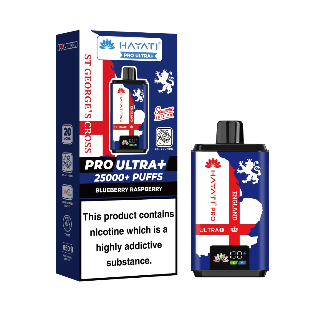 Box of 5 Hayati Pro Ultra Plus 25000 Puffs Vape Kit