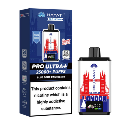 Box of 5 Hayati Pro Ultra+ 25K Puffs Souvenir Edition Kit