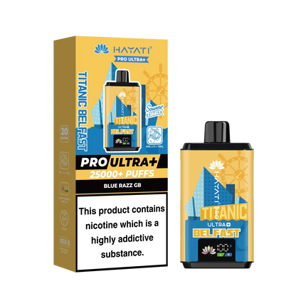Box of 5 Hayati Pro Ultra+ 25K Puffs Souvenir Edition Kit