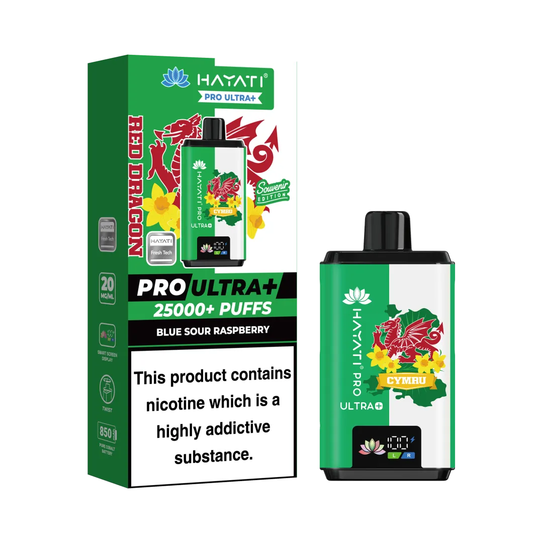 Box of 5 Hayati Pro Ultra+ 25K Puffs Souvenir Edition Kit