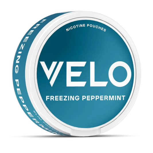 Freezing Peppermint Nicotine Pouches by VELO