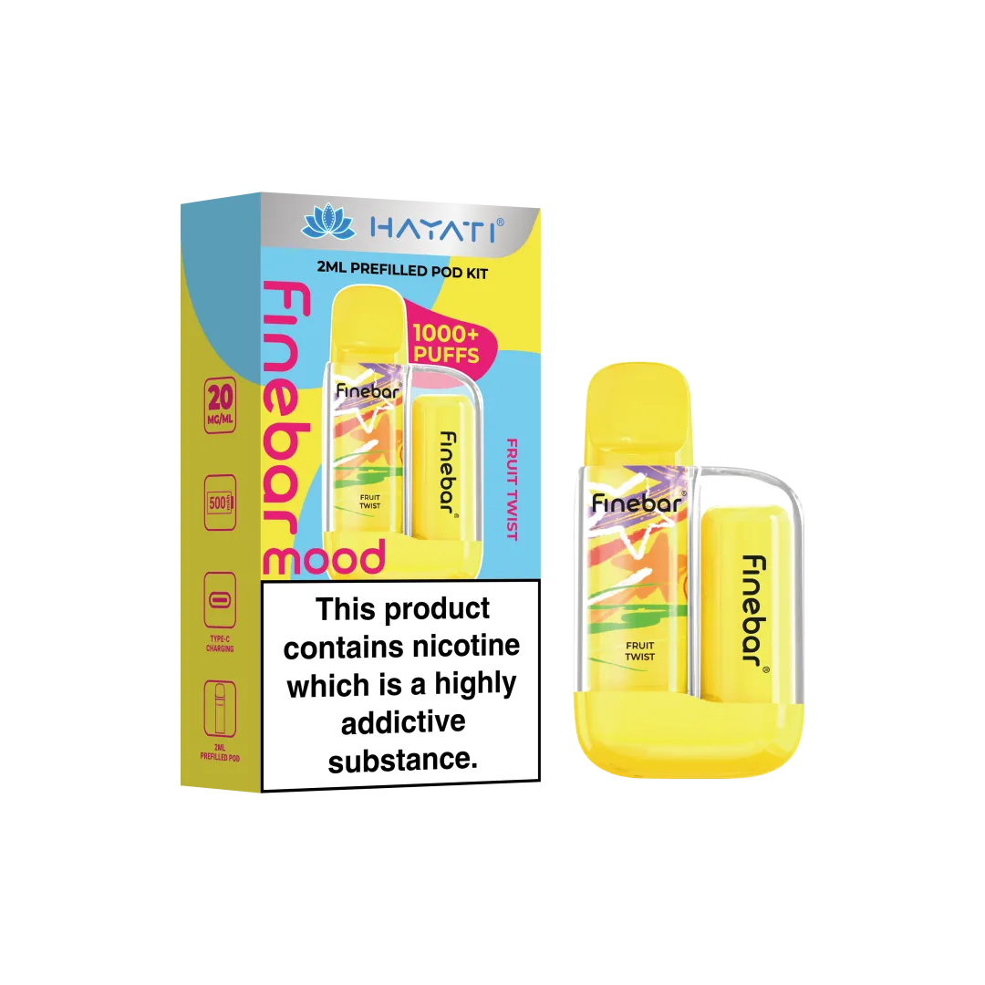 Hayati Finebar Mood 1000 Puffs Pod Kit