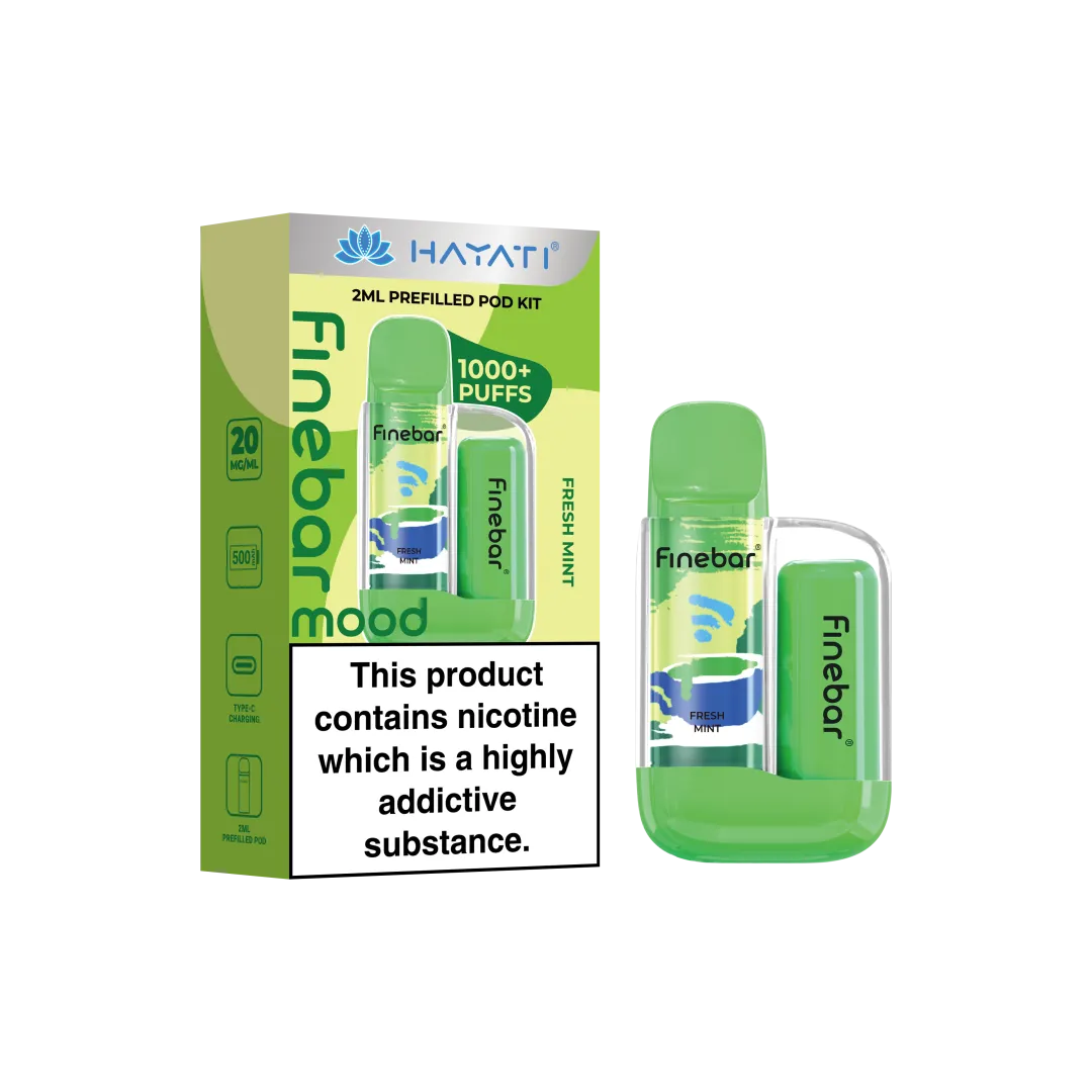 Hayati Finebar Mood 1000 Puffs Pod Kit