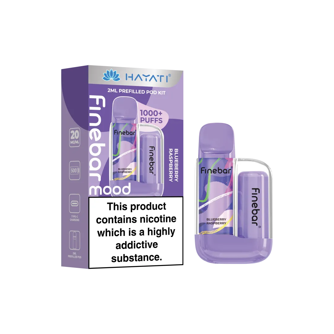 Hayati Finebar Mood 1000 Puffs Pod Kit