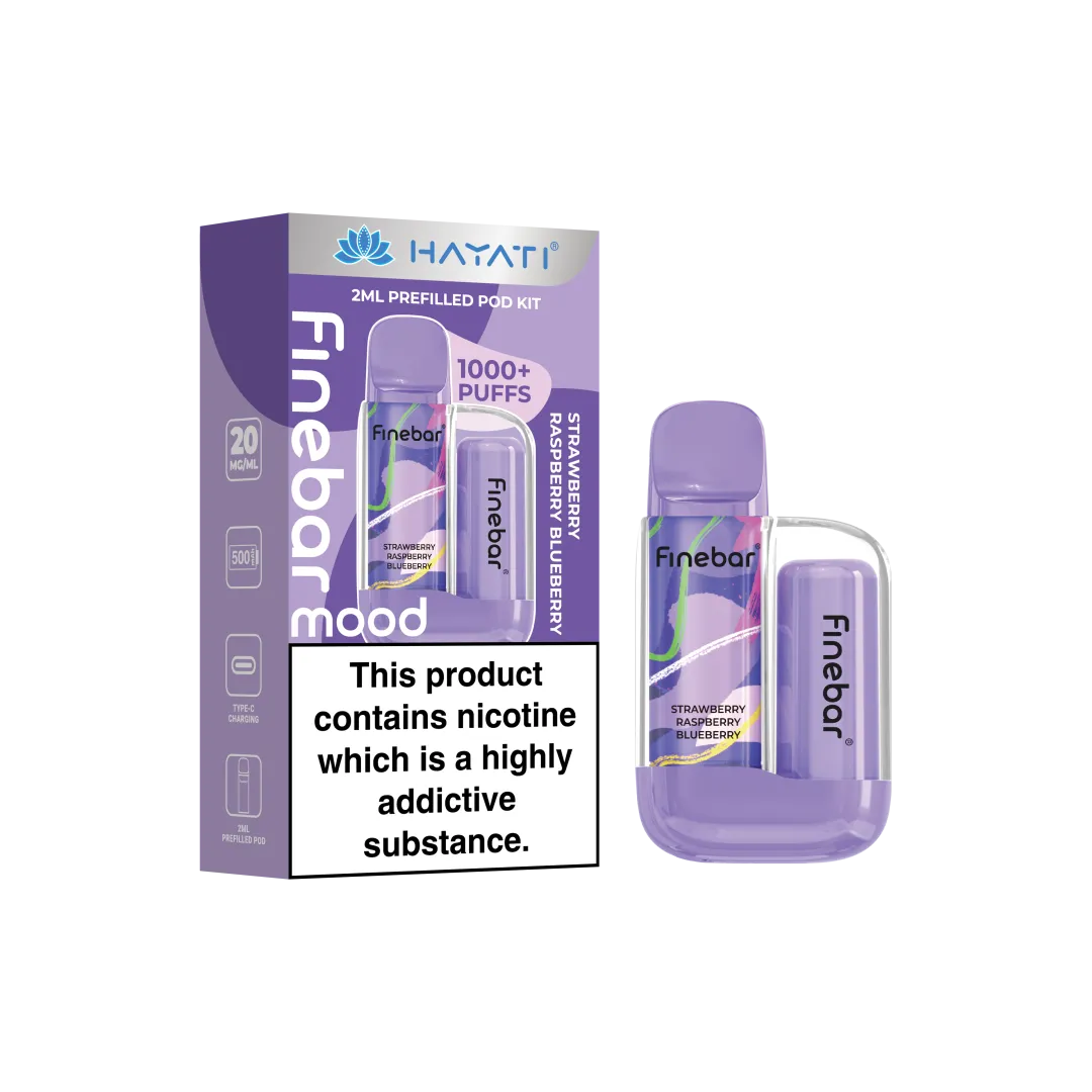 Hayati Finebar Mood 1000 Puffs Pod Kit